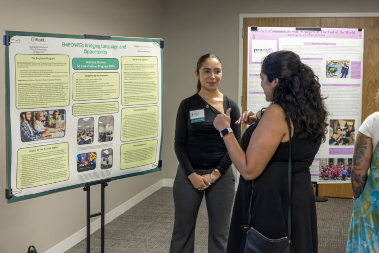 Largest St. Louis Fellows cohort yet engages with the community